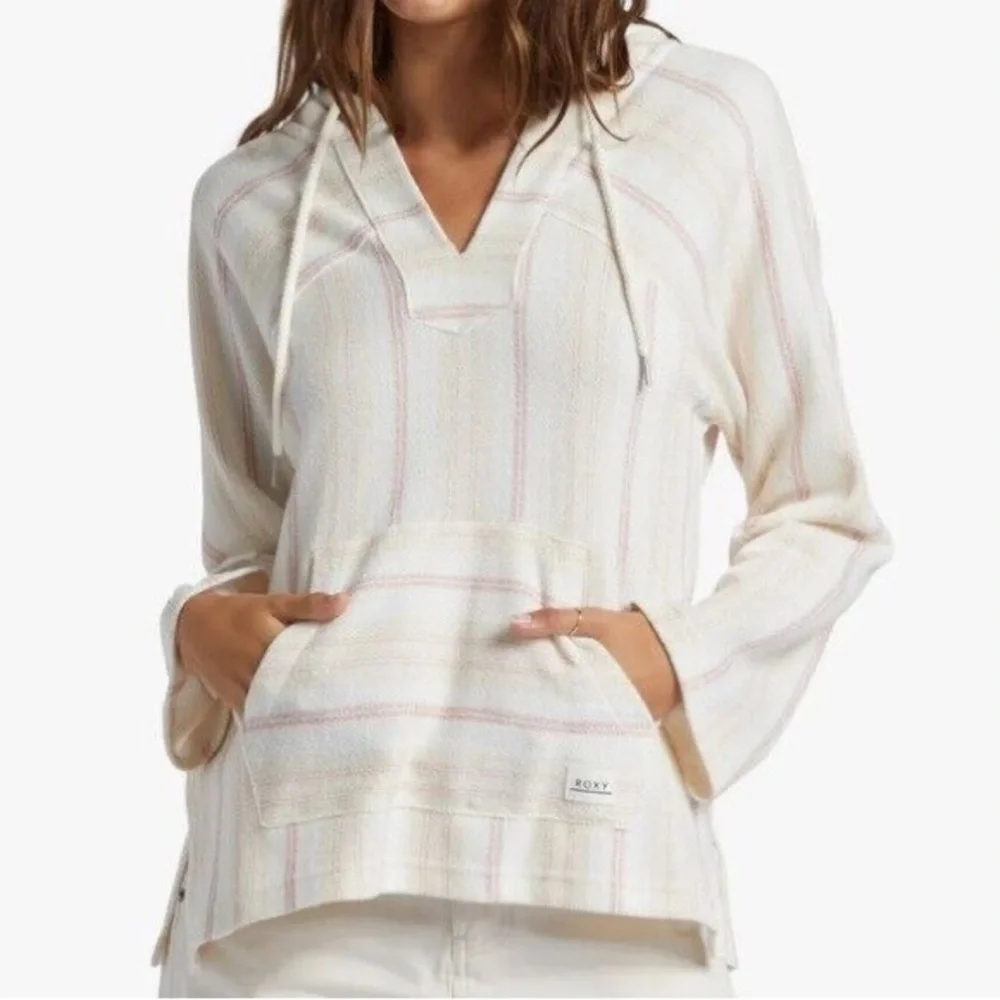 ROXY Wild and Free Beach Poncho Hoodie - Picture 2 of 8